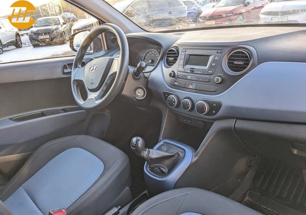 Hyundai i10 cena 34900 przebieg: 52439, rok produkcji 2016 z Nekla małe 29